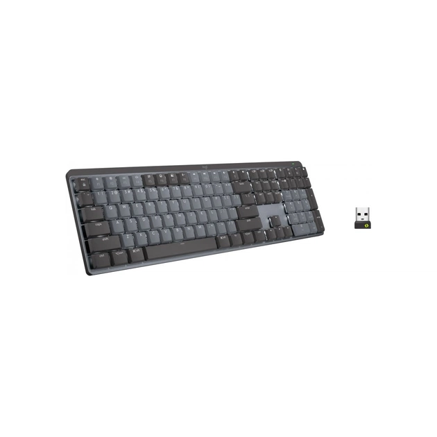 Клавіатура Logitech MX Mechanical Wireless Illuminated Performance UA Graphite (920-010759) - зображення 1