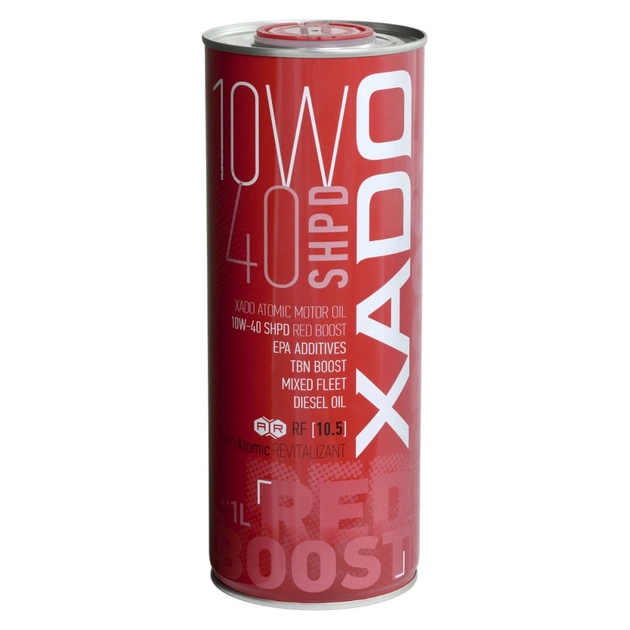 Моторна олива Xado 10W-40 SHPD, Red Boost 1 л (ХА 26149) - зображення 1