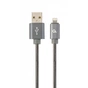 Дата кабель USB 2.0 AM to Lightning 1.0m Cablexpert (CC-USB2S-AMLM-1M-BG) - зменшене зображення 1