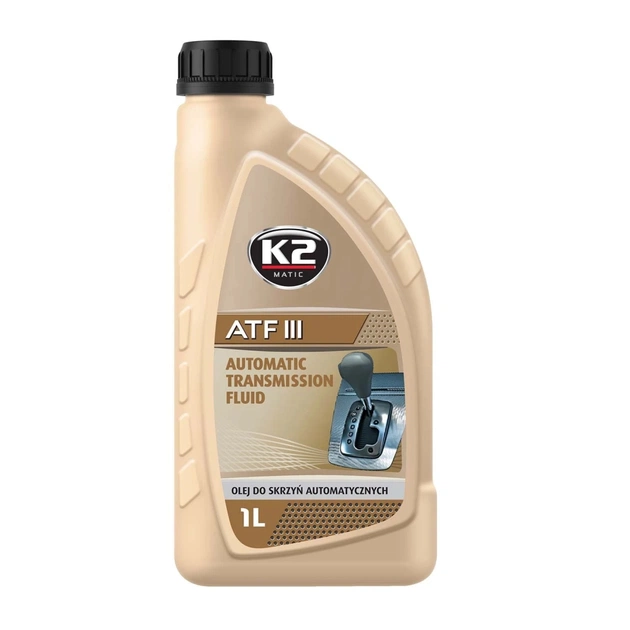 Трансмиссионное масло K2 ATF III 1 л (O5731E) - изображение 1