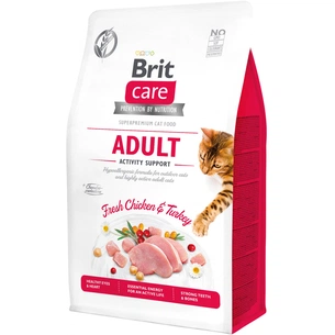 Сухий корм для кішок Brit Care Cat GF Adult Activity Support 400 г (8595602540839) зображення 1