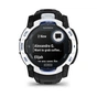 Смарт-годинник Garmin Instinct 3, 50mm, Solar, Whitestone with Black Band, GPS смарт-годинник (010-02935-03) - уменьшенное изображение 7