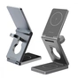 Бездротовий зарядний пристрій Proove Titan Volt 3in1 Gray (WSTV15000003) - зменшене зображення 2