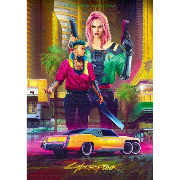 Пазл GoodLoot Cyberpunk 2077 Kitsch Style 1000 ел. (5908305249696) - picture 7