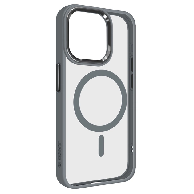 Чехол для мобильного телефона Armorstandart Unit MagSafe Apple iPhone 15 Pro Grey (ARM74857) - изображение 1