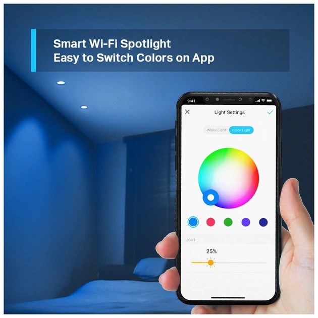 Розумна лампочка TP-Link Tapo L630 N300 GU10 (TAPO-L630) - picture 3