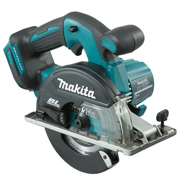 Дискова пила Makita по металу LXT, 150мм (без АКБ та БЖ) (DCS551Z) - зображення 1