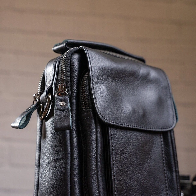 Сумка Vintage Чорна (14816) - зображення 9