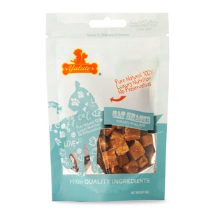 Ласощі для котів Yalute Dices кубики 50 г (курка та тріска) (4820261920604) зображення 1