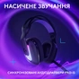 Навушники Logitech G522 Lightspeed Wireless Gaming Headset Black (981-001544) - зменшене зображення 6
