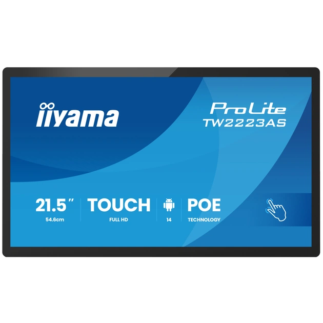 Монітор iiyama TW2223AS-B3P - зображення 1