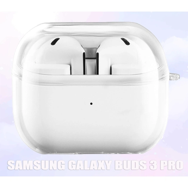 Чехол для наушников BeCover Soft TPU для Samsung Galaxy Buds 3 Pro Transparent (712007) - изображение 1