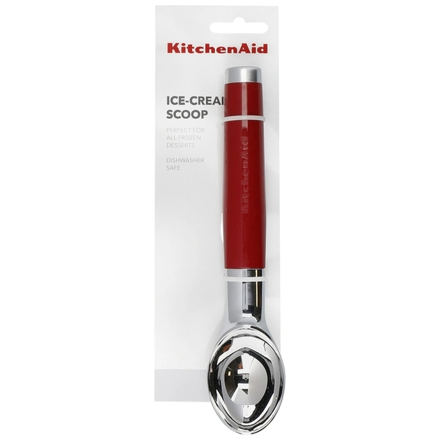 Ложка для морозива KitchenAid Coreline, 21,6 см, червона (KAG117OHERE) - picture 3