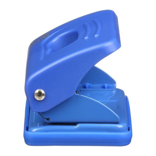 Діркопробивач Buromax пластиковий, до 10 аркушів, 120 х 58 х 59 мм, синій (BM.4015-02) - picture 3