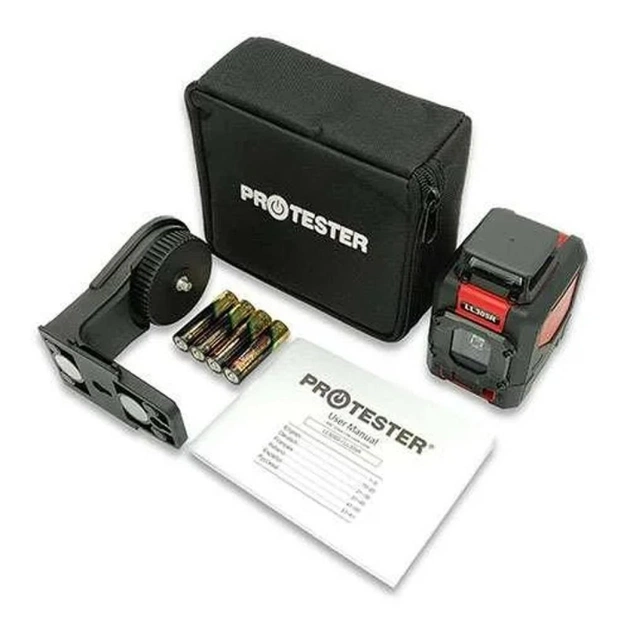 Лазерний нівелір Protester H360°/1V червоний промінь (LL305R) - picture 3