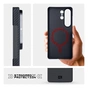 Чохол до мобільного телефона Armorstandart BlackIcon Aramid Twill MagCase Samsung S26 Ultra Black (ARM90147) - зменшене зображення 7