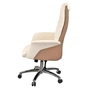 Офісне крісло Аклас Ай-Петрі, CH ANF, PU Beige 2572/PU Brown 2574 (00179836) - зменшене зображення 3