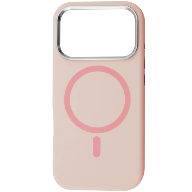 Чехол для мобильного телефона BeCover FIBRA Silicone OmniMag Apple iPhone 17 Pro Light Pink (716219) - изображение 1