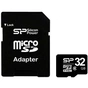 Карта пам'яті Silicon Power 32Gb microSDHC class 6 (SP032GBSTH006V10-SP) - зменшене зображення 1