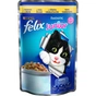 Вологий корм для кішок Purina Felix Fantastic Junior в желе з куркою 100 г (7613035072848) - зменшене зображення 1