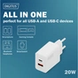 Зарядное устройство Digitus 1xUSB-C + 1xUSB 20W (DA-10300) - уменьшенное изображение 11