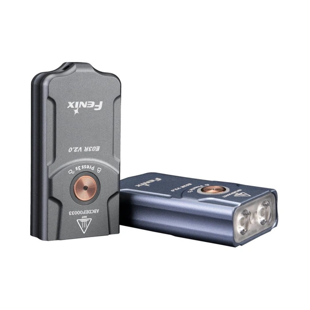 Фонарь Fenix E03R V2.0 Blue (E03RV20BL) - изображение 2