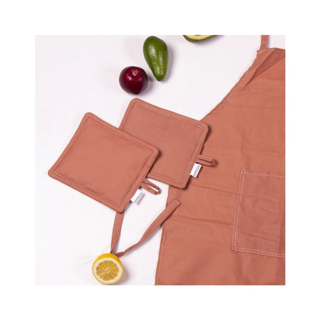 Фартух MirSon Набір 15-1511 Federica бязь дві прихватки + дві рукавички-прихватки + фартух (2200006752677) - picture 3