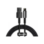 Дата кабель USB 2.0 AM to Lightning 2.0m 2.4A black Baseus (CALWJ-A01) - уменьшенное изображение 1