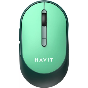 Мишка Havit HV-MS78GT Wireless Black-Green (6939119041236) зображення 1