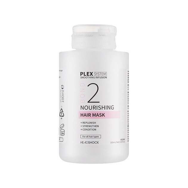 Маска для волосся Headshock Plex System Nourishing Hair Mask №2 Живильна 100 мл (5031413935974) - зображення 1