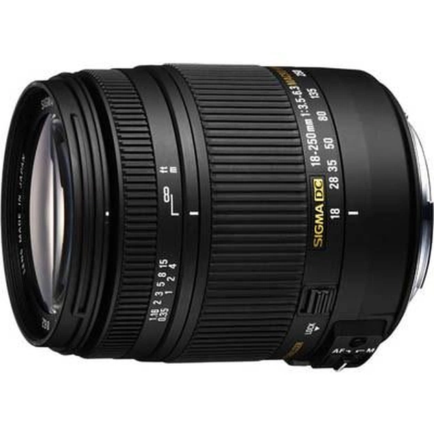 Об'єктив Sigma 18-250mm/3.5-6.3DC macro OS HSM for Canon (883954) - изображение 1