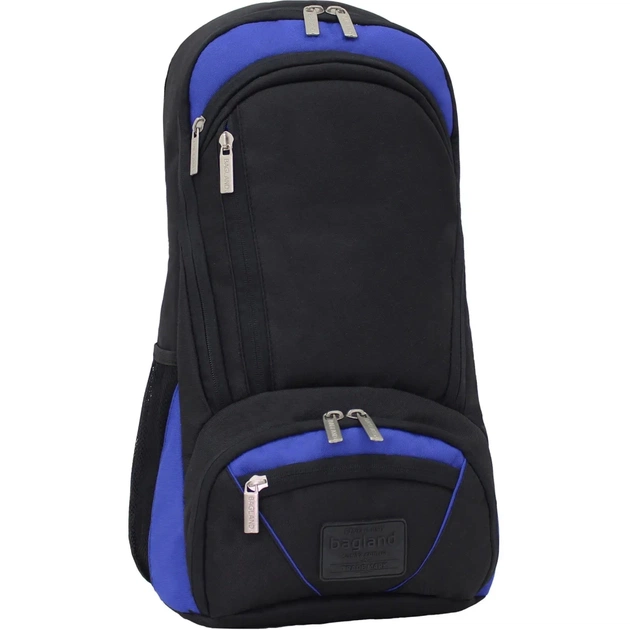 Рюкзак для ноутбука Bagland 15.6" Granite 23L black /electric blue 0012066 (6903479) - зображення 1