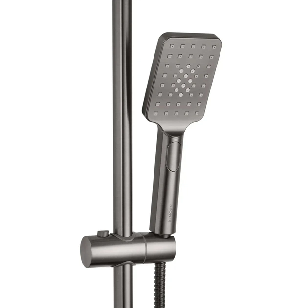 Душовий гарнітур Kroner Armada-GRP066 + змішувач Graz-GRP010 (CVS30165) - picture 7