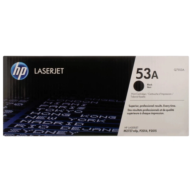 Картридж HP LJ 53A 2015 (Q7553A) - изображение 1