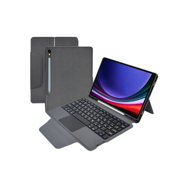 Чохол до планшета AirOn Premium Samsung Galaxy Tab S9 11'' 2023 + Keyboard (4822352781117) - изображение 1