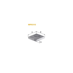 Фільтр салону Wixfiltron WP9315 зображення 1