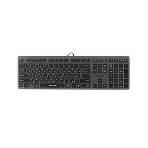 Клавіатура A4Tech FX60H USB Grey White backlit (4711421976343) зображення 1