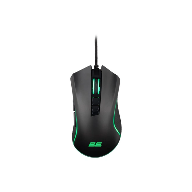 Мишка 2E MG340 RGB USB Black (2E-MG340UB) - зображення 1