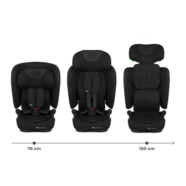 Автокрісло Kinderkraft Fix2Go i-Size Black (KCFI2GO0BLK0000) (5902533925889) - picture 3