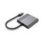 Док-станція Cablexpert USB-C 3-в-1 (A-CM-HDMIFDPF-01) - зменшене зображення 2