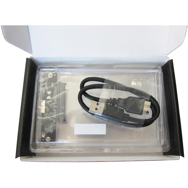 Кишеня зовнішня Dynamode 2.5" SATA HDD/SSD USB 3.0 Transparent (DM-CAD-25316) - picture 10