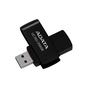 USB флеш накопичувач ADATA 256GB UC310 Black USB 3.0 (UC310-256G-RBK) - уменьшенное изображение 1