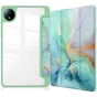 Чохол до планшета BeCover Soft Edge TPU Xiaomi Redmi Pad SE 8.7" Green Marble (712574) - уменьшенное изображение 3