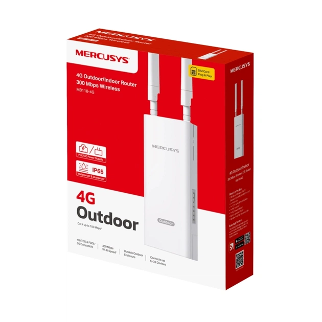 Маршрутизатор Mercusys MB118-4G - picture 3