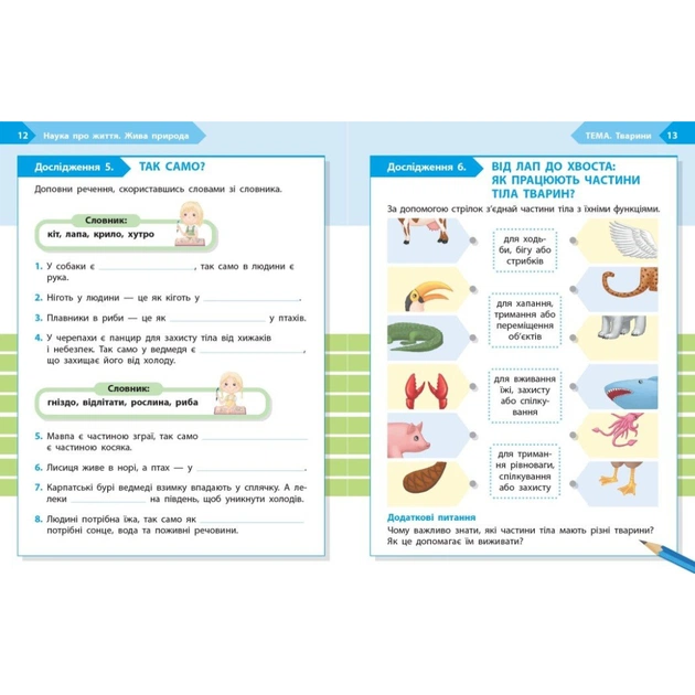 Робочий зошит STEM-старт. 2 клас. Наука про життя - І.В. Потапенко, О.А. Дубовик, О.В. Онопрієнко Ранок (9786170995490) - picture 4