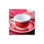 Чашка Ancap cappuccino 180 мл, серія Verona Millecolori Red (35118) - зменшене зображення 3