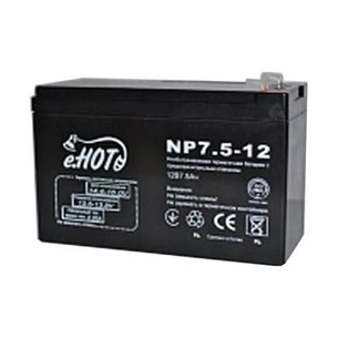 Батарея до ДБЖ Enot 12В 7.5 Ач (NP7.5-12) зображення 1