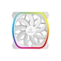 Кулер до корпусу Enermax SQUA RGB WHITE 3x 120 mm (3 PACK) (UCSQARGB12P-W-BP3) - зменшене зображення 3