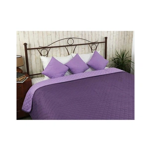 Покривало Руно двостороннє Violet фіолетове 212х240 см (329.52У_Violet ромб) зображення 1