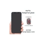 Скло захисне Drobak Matte Glass A+ Apple iPhone 15 (Black) (292949) - зменшене зображення 5
